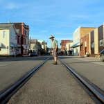 Railroad in Saint Marys, West Virginia