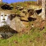 Rock Face near Ripley, WV (West Virginia)