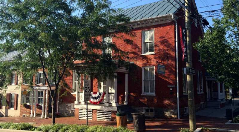 The George Tyler Moore Center for Civil War History occupies one of many historic structures in Shepherdstown, West Virginia.
