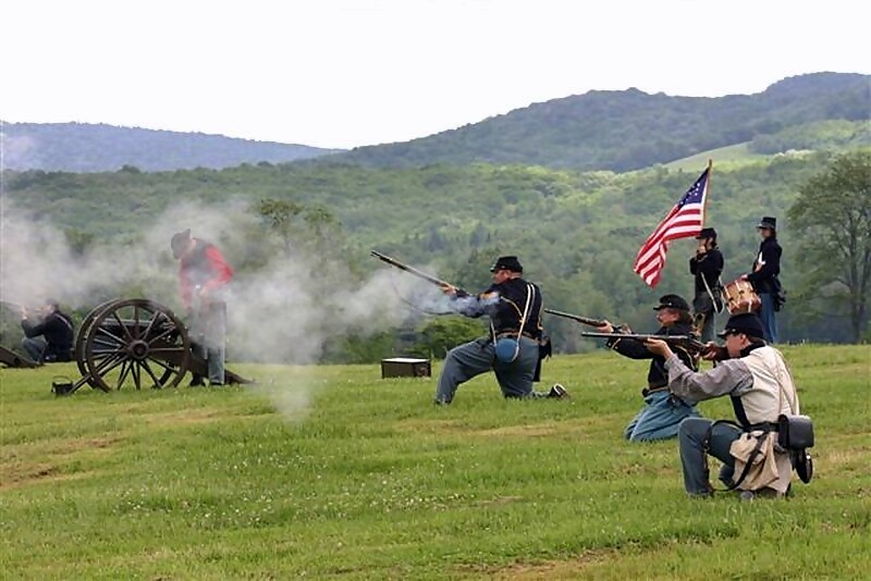 Battle Reenactment at Canaan Valley Resort