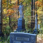 Devil Anse Cemetery Statue