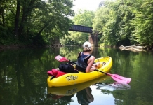 W.Va. flatwater trail commission set to build connections A kayaker leisurely paddles on a West Virginia flatwater trail.