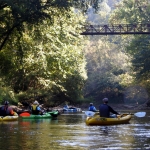 Paddlers at Forks-of-Coal