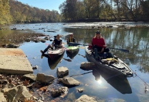 Kayakers battling to clean littered West Virginia streams Members of the Trash-Your-Kayak Cleanup Crew paddle at a launch on a West Virginia stream.