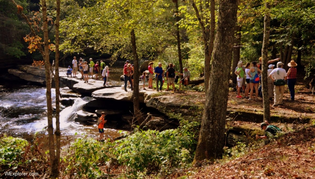 Beckley Mill Falls in West Virginia