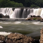Sandstone Falls by Ed Rehbein