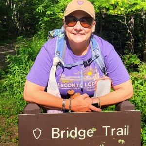 Deb Moses Lamey at Bridge Trail