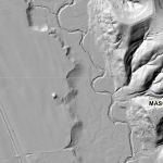 Grayscale Map of May Moore Mound