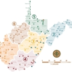 West Virginia DNR Districts Map