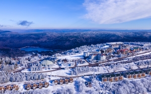 Near the Summit on Snowshoe Mountain