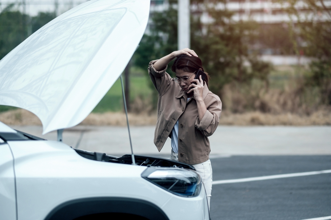 Breakdown On West Virginia Highway