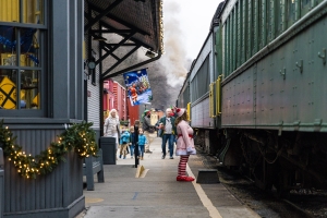 Christmas Train at Cass West Virginia