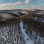 Hatfield-McCoy Trails in Winter
