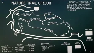 Saint Albans City Park Nature Trail Map