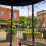 Bandstand at Cairo, West Virginia