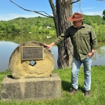 George Washington landing at Saint Marys