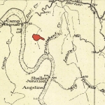 Twistabout (West Virginia), 1908 Map