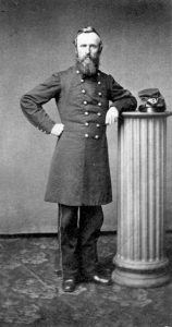Rutherford B. Hayes, later U.S. President, as he appeared during the American Civil War.