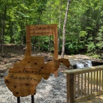 Almost Heaven Swing at Drawdy Falls