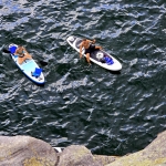 Boaters on Summersville Lake