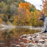 Fall foliage fishing