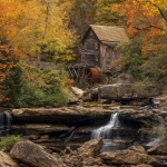 Glade Creek Gristmill at Babcock State Park