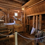 Inside the Glade Creek Grist Mill
