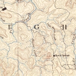 Shady Springs, West Virginia from 1891 USGS Map
