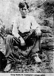 The Pickens Leper, George Rashid, in the months before his death.