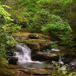 Waterfall in New River Gorge