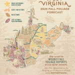 West Virginia Fall Folliage Map 2025