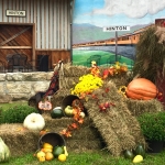 Autumn decoration in Hinton