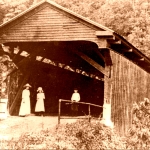 Covered Bridge at Bulltown, West Virginia