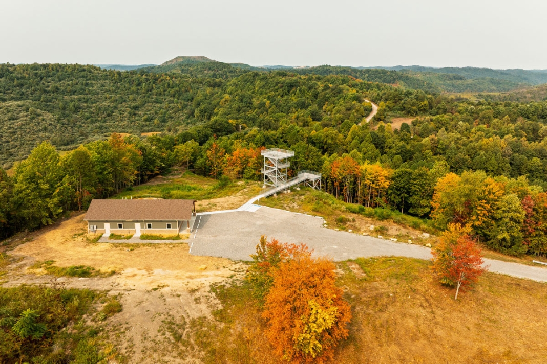 Elk Viewing Platform in West Virginia
