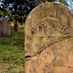 Gravestone at Falling Spring, West Virginia
