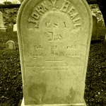 John Yates Beall Grave
