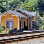 Passenger station at Alderson, West Virginia