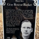 Gray Barker grave courtesy of Strayer.