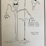 Eyewitness sketch of Vegetable Man
