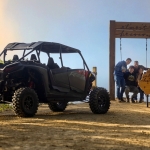 Hatfield-McCoy trail riders stop for a selfie