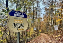 Hatfield–McCoy trails system now connected to Virginia’s Spearhead trails Junction of Hatfield-McCoy trails and Spearhead trails