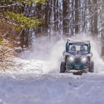 Winter on Hatfield-McCoy trails