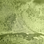 Aerial Photo of Lilly, West Virginia