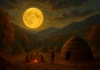 Biggest of the year, Beaver Moon will light November sky, recall early West Virginia history A Beaver Moon lights an encampment over an imagined 17th century West Virginia landscape at the advent of the "Beaver Wars."