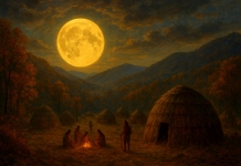Biggest of the year, Beaver Moon will light November sky, recall early West Virginia history A Beaver Moon lights an encampment over a 17th century West Virginia landscape at the advent of the "Beaver Wars."