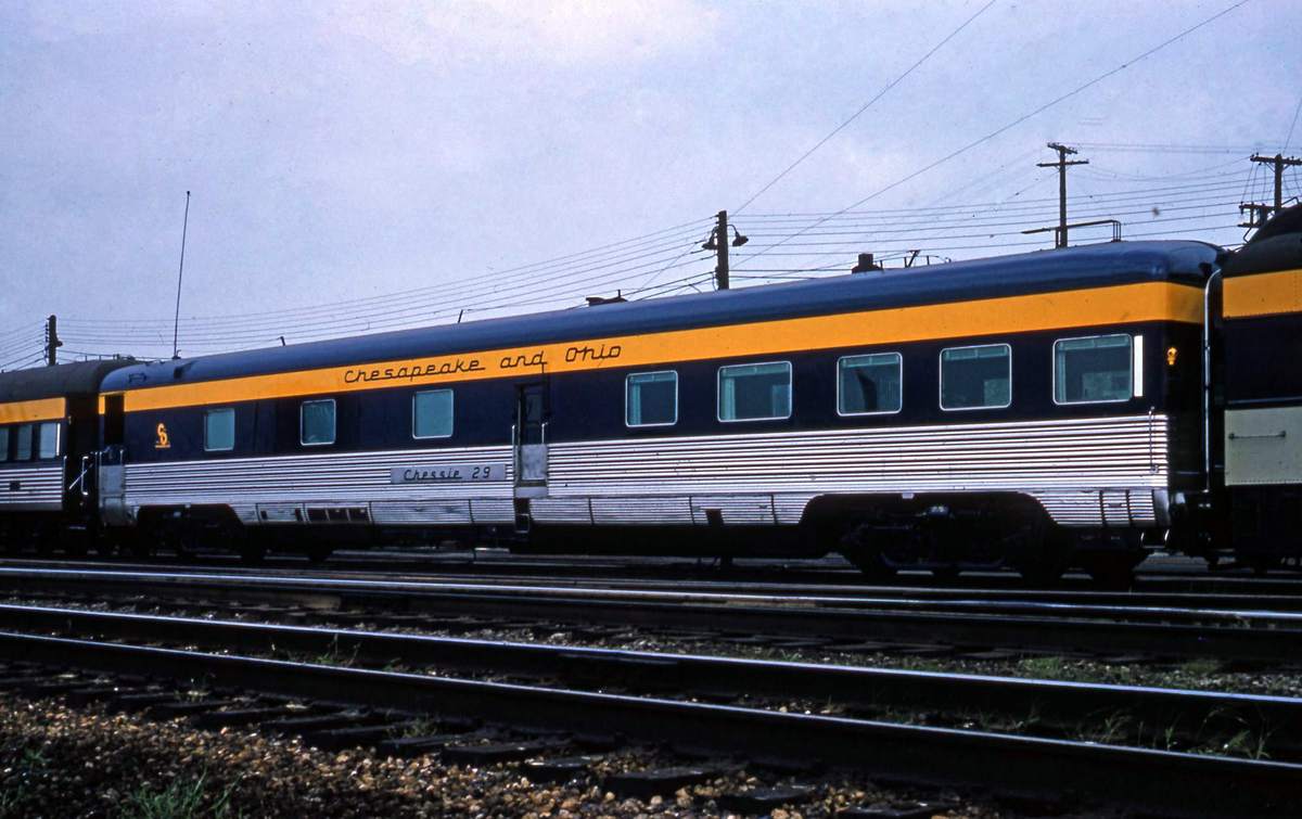 President Eisenhower and his brother Milton on Chessie 29