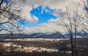 The peaks of Canaan Mountain march along with east wall of the valley. (Photo courtesy Mountain River Media)