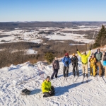 Cross country skiers at Canaan Valley