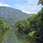 Fishing on the Kentucky border