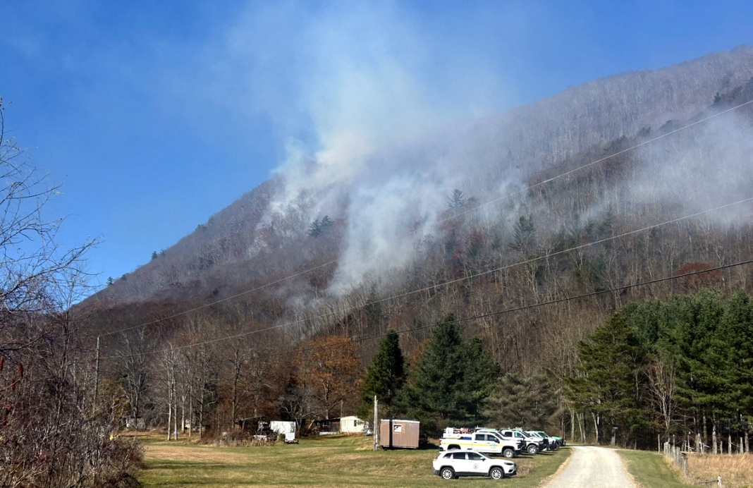 The Woodside Fire in the Monongahela National Forest in West Virginia is now at 75% containment.